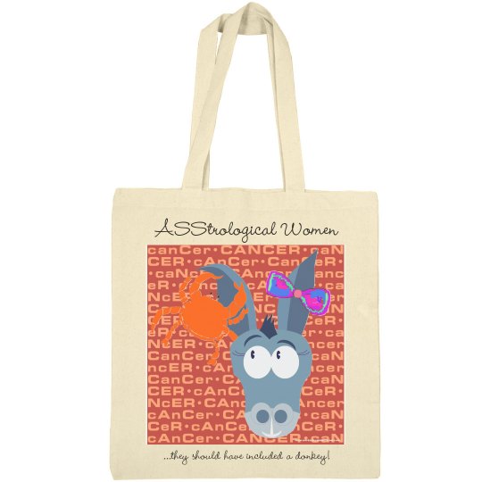 Asstrological Women Cancer Tote