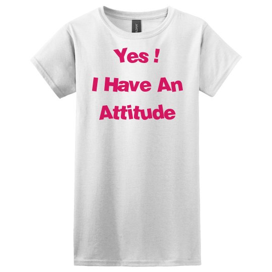 Attitude tee