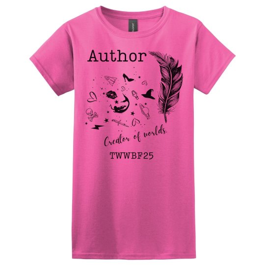 Author Tee TWWBF 2025 Author Tee TWWBF 2025