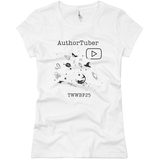 AuthorTuber TWWBF 2025 Fitted Tee AuthorTuber TWWBF 2025 Fitted Tee