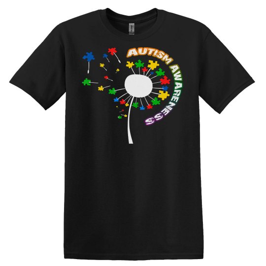 Autism Awareness Autism Autism Dandelion Flower Puzzle 