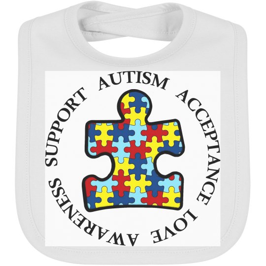 Autism Baby Bib Autism Baby Bib