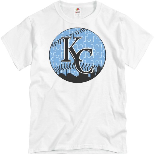 Autism BLUE KC Baseball