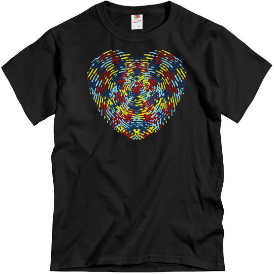 Autism Thumbprint Heart