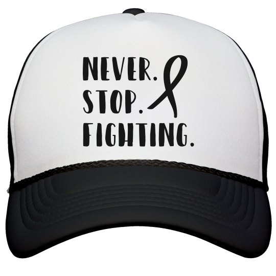 Awareness Cap Black/White