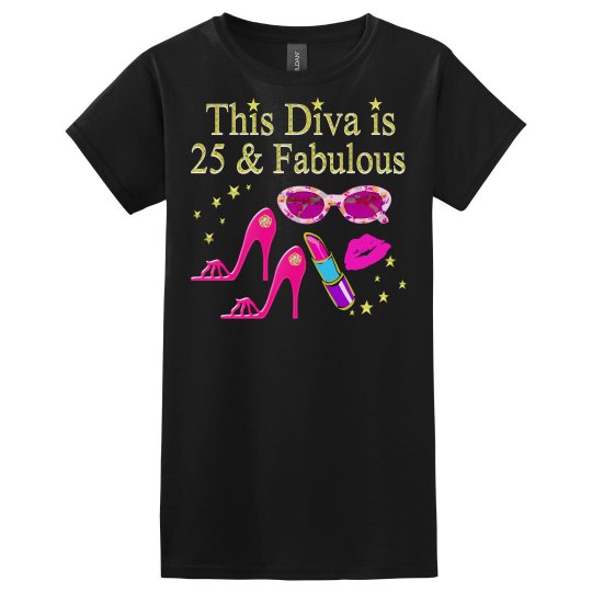 AWESOME 25 AND FABULOUS DAZZLING DIVA DESIGN