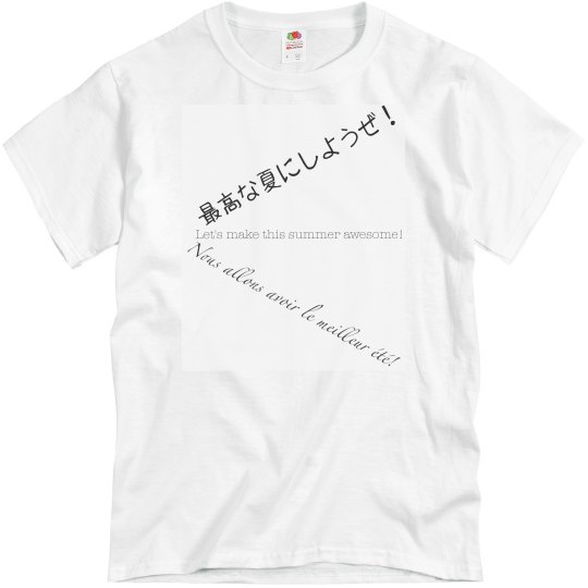 Awesome summer Awesome summer