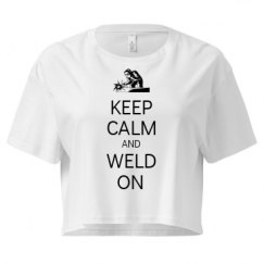 Ladies Festival Cali Crop Top Tee