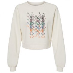 Women's Raglan Pullover Fleece