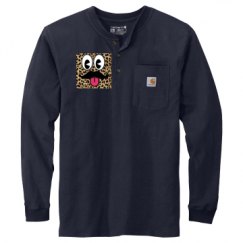 Unisex Carhartt Long Sleeve Henley Tee