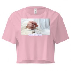 Ladies Festival Cali Crop Top Tee