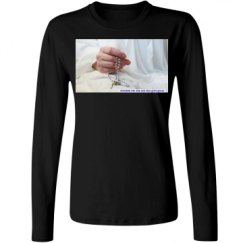 Ladies Relaxed Fit Basic Long Sleeve Tee