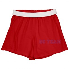 cheerleading strech cotten short