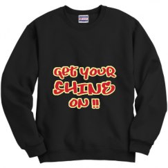 Unisex Film and Foil Crewneck Sweatshirt