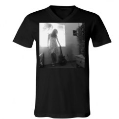 Unisex V-Neck Jersey Tee