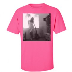 Unisex Ultra Cotton Safety Neon Crewneck Tee