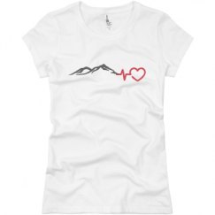 Ladies Slim Fit Basic Promo Jersey Tee