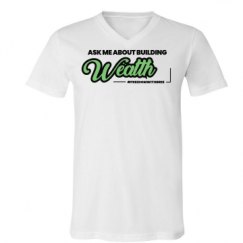 Unisex V-Neck Jersey Tee