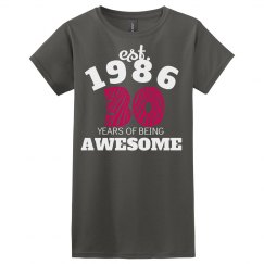 30th Birthday - Zebra