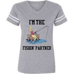 Ladies Relaxed Fit Vintage Sports Tee