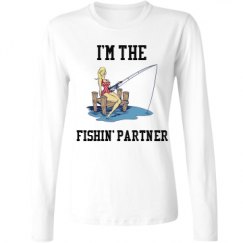 Ladies Relaxed Fit Basic Long Sleeve Tee