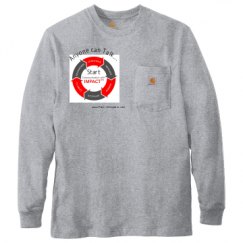 Unisex Carhartt Pocket Long Sleeve Tee