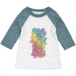 Toddler 3/4 Sleeve Raglan Tee