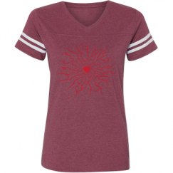 Ladies Relaxed Fit Vintage Sports Tee