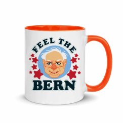 11oz Ceramic Mug with Color Inside