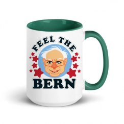 15oz Ceramic Mug with Color Inside