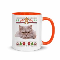 11oz Ceramic Mug with Color Inside