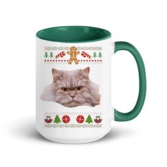 15oz Ceramic Mug with Color Inside