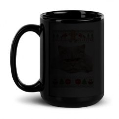 15oz Black Glossy Mug