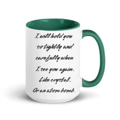 15oz Ceramic Mug with Color Inside