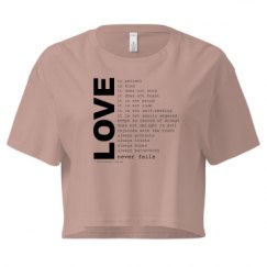 Ladies Festival Cali Crop Top Tee