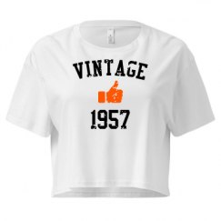 Ladies Festival Cali Crop Top Tee