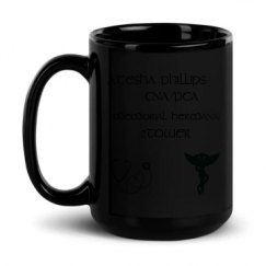 15oz Black Glossy Mug