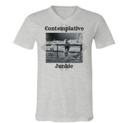 Unisex V-Neck Jersey Tee