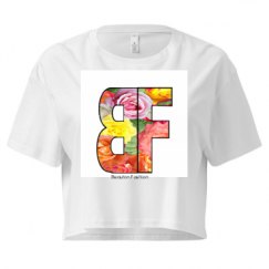 Ladies Festival Cali Crop Top Tee