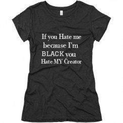 Ladies Slim Fit Super Soft Triblend Tee