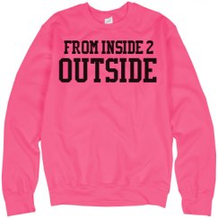 Unisex Neon Crewneck Sweatshirt