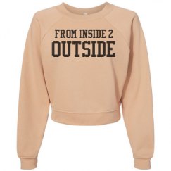 Women's Raglan Pullover Fleece