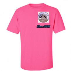 Unisex Ultra Cotton Safety Neon Crewneck Tee