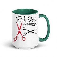 15oz Ceramic Mug with Color Inside