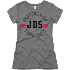 Ladies Slim Fit Super Soft Triblend Tee