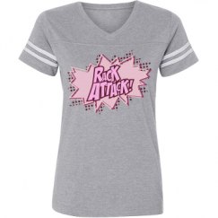 Ladies Relaxed Fit Vintage Sports Tee