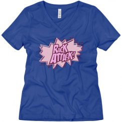 Ladies Relaxed Fit V-Neck Tee