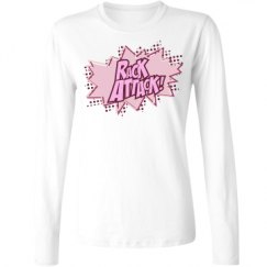 Ladies Relaxed Fit Basic Long Sleeve Tee