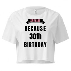 Ladies Festival Cali Crop Top Tee