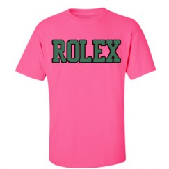 Unisex Ultra Cotton Safety Neon Crewneck Tee